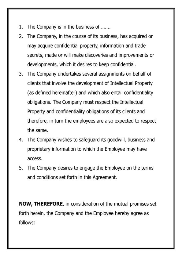Non Competence And Non-Disclosure Agreement Sample_02